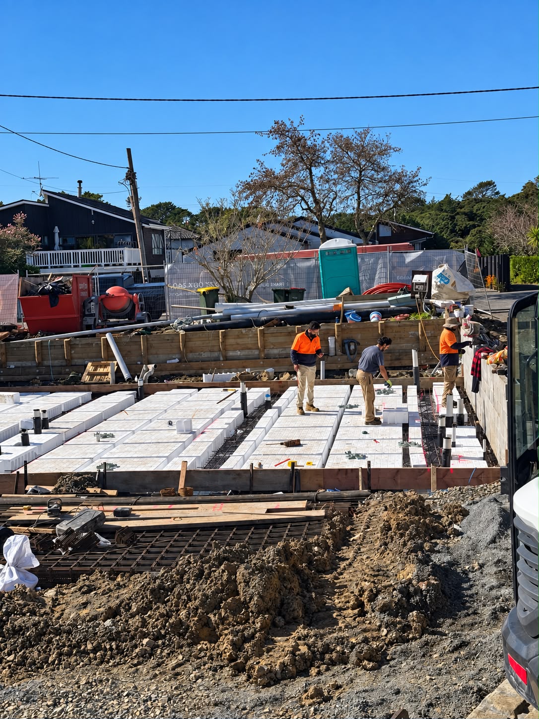 Foundation construction